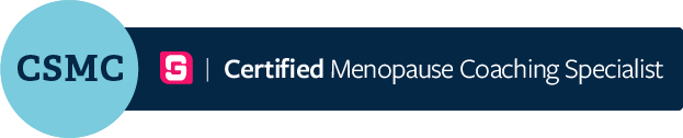 CSMC Certification Badge Badge Denoting Certified Menopause Coaching Specialist through GGS Academy