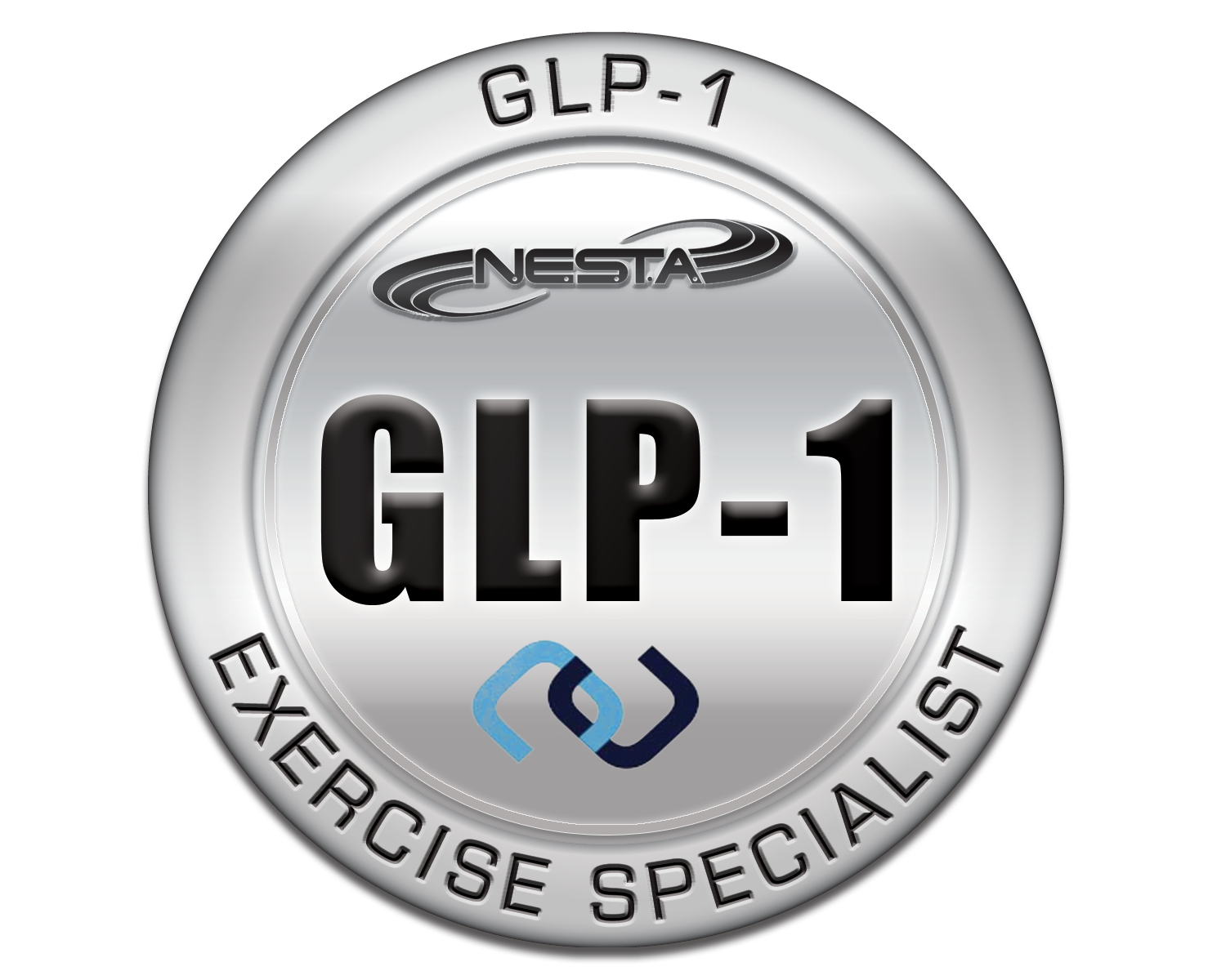 GLP-1 Exercise Specialist Badge NESTA GLP-1 Exercise Specialist Verification Badge Graphic